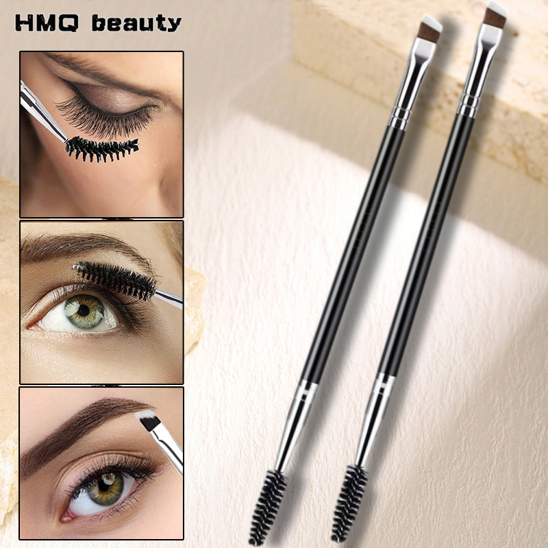 Eyelash Extension Double Lash - 10/5 قطعة مزدوجة الرأس فرشاة الحاجب