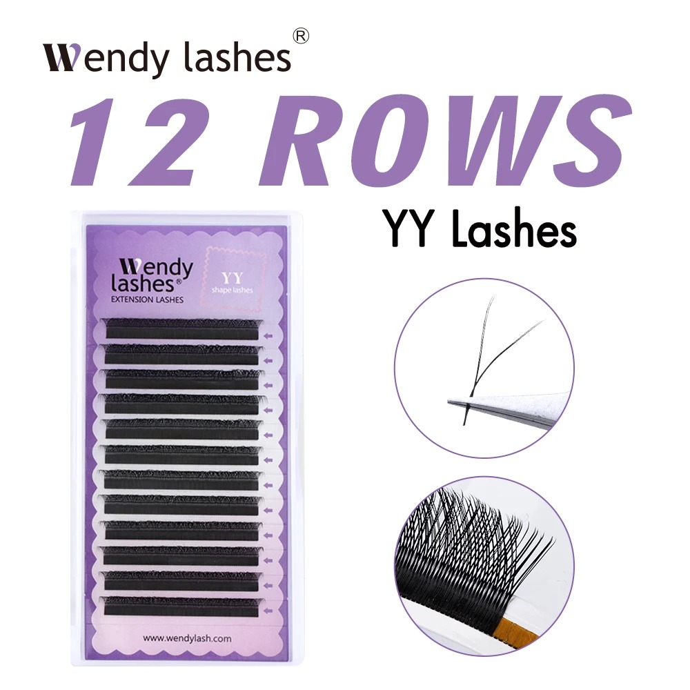 Lash Fan Volume - ويندي 2D YY شكل C/D حليقة