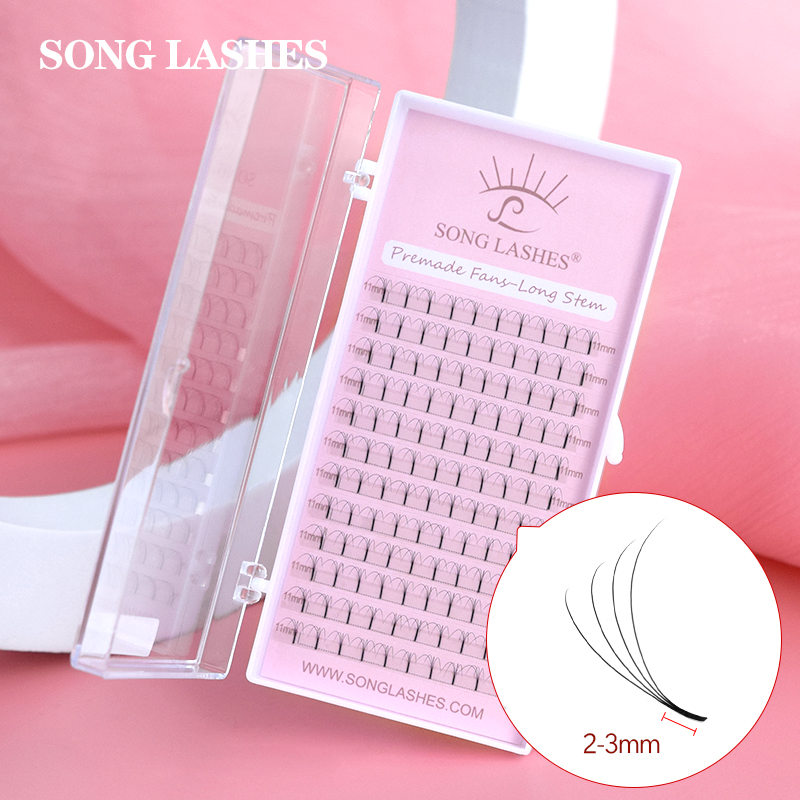 Lash Fan Volume - SONGLASHES جذر طويل 2D إلى 6D