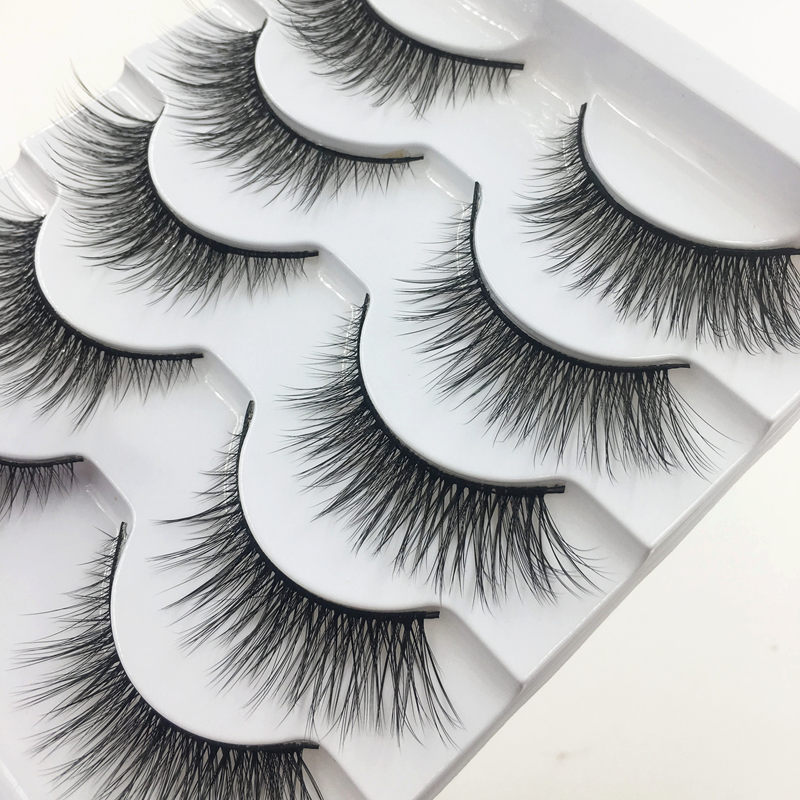 Eyelash Extension Doll Eye - 5 أزواج جديدة من الرموش الصناعية