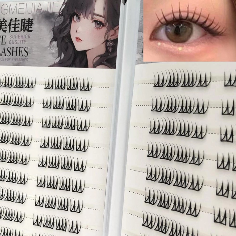 Eyelash Extension Single Lash - رموش صناعية خالية من الغراء على