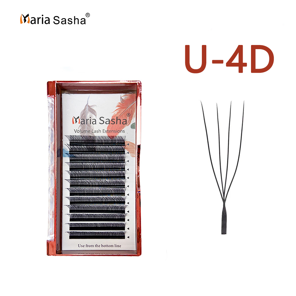 Eyelash Extension Single Lash - ماريا U 4D W الرموش طبقة