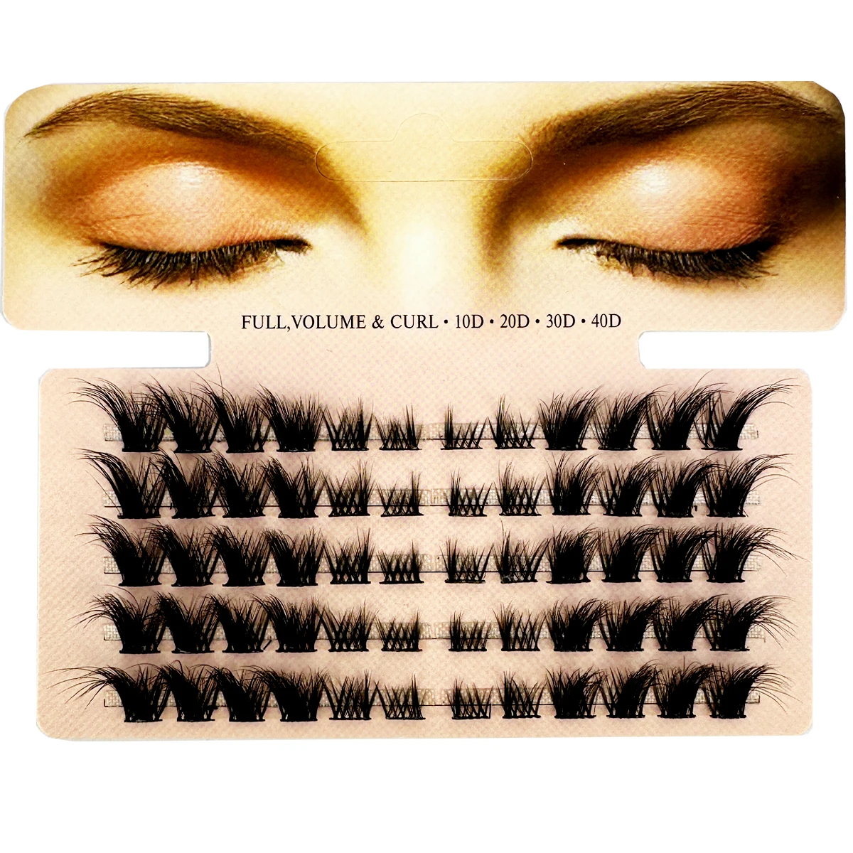 Eyelash Extension Single Lash - رموش صناعية فردية ثلاثية الأبعاد منفوشة