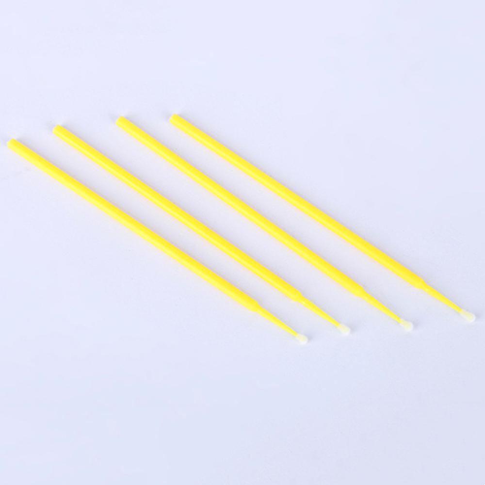 100 قطعة/مجموعة فرش دقيقة للمك - مراجعة Eyelash Extension Uv Glue وسعره