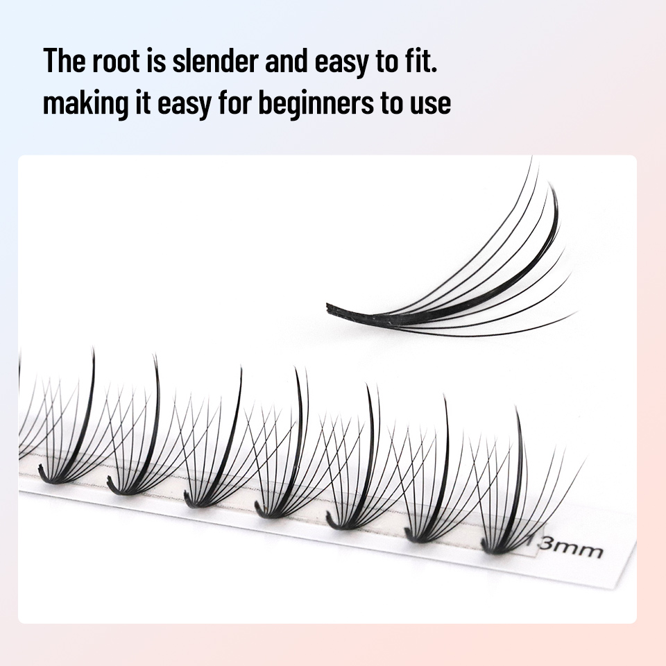 3D-15D Wispy المشجعين مسبقة ال - مراجعة Individual Lash Tray وسعره