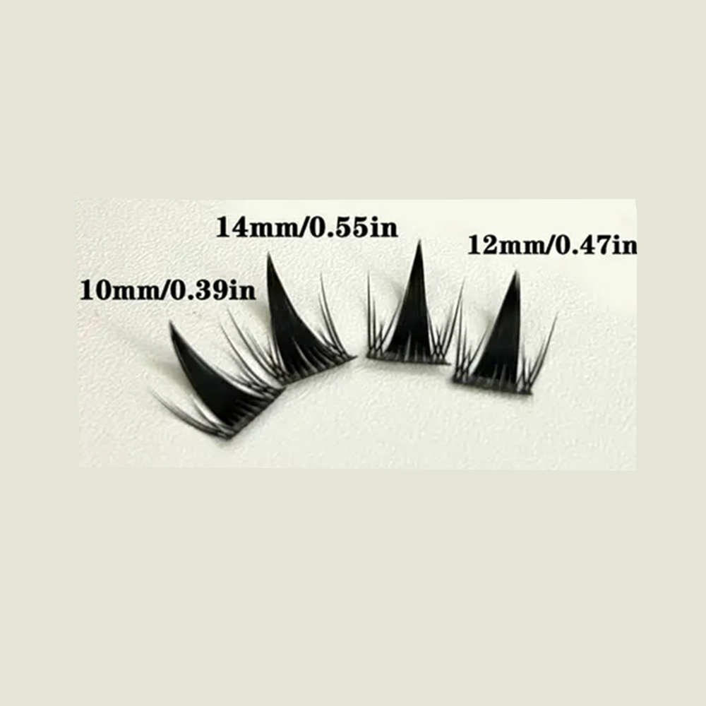 وصلات رموش عنقودية على شكل عين - مراجعة Eyelash Extension Doll Eye وسعره