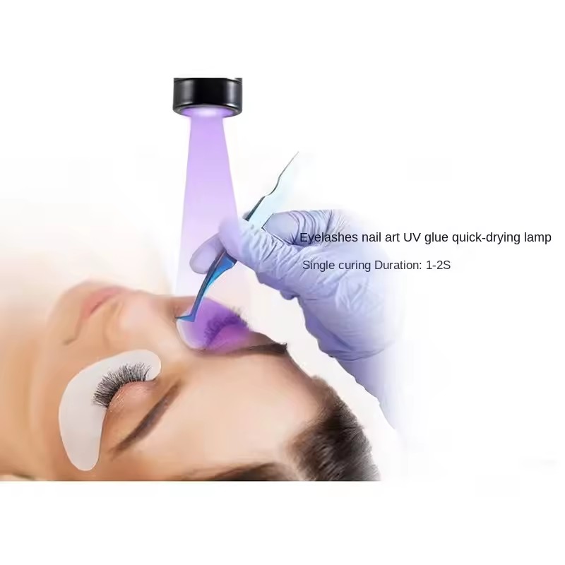 5 واط 10 واط لاش الأشعة فوق ال - مراجعة Eyelash Extension Uv Glue وسعره