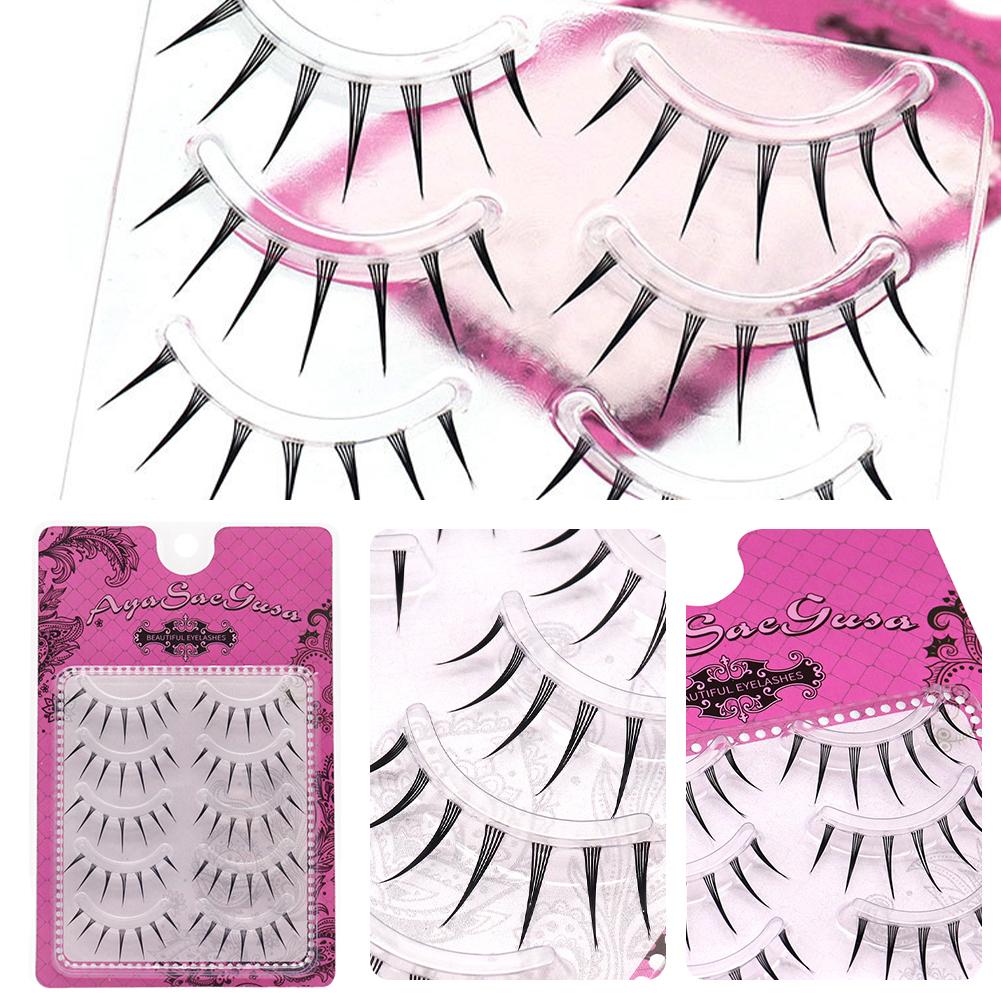 رموش صناعية قطعة واحدة سوداء،  - مراجعة Eyelash Extension Doll Eye وسعره