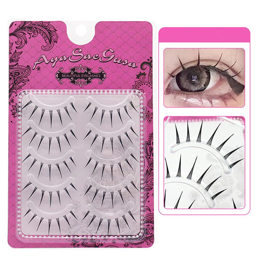رموش صناعية قطعة واحدة سوداء،  - مراجعة Eyelash Extension Doll Eye وسعره
