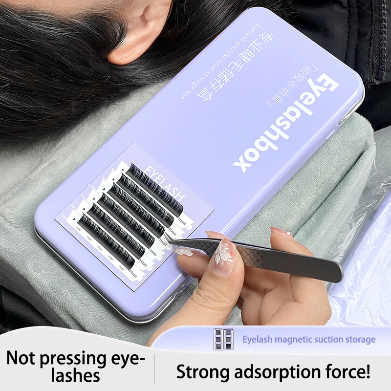 صندوق عرض جديد لتمديد الرموش ب - مراجعة Eyelash Extension Single Lash وسعره