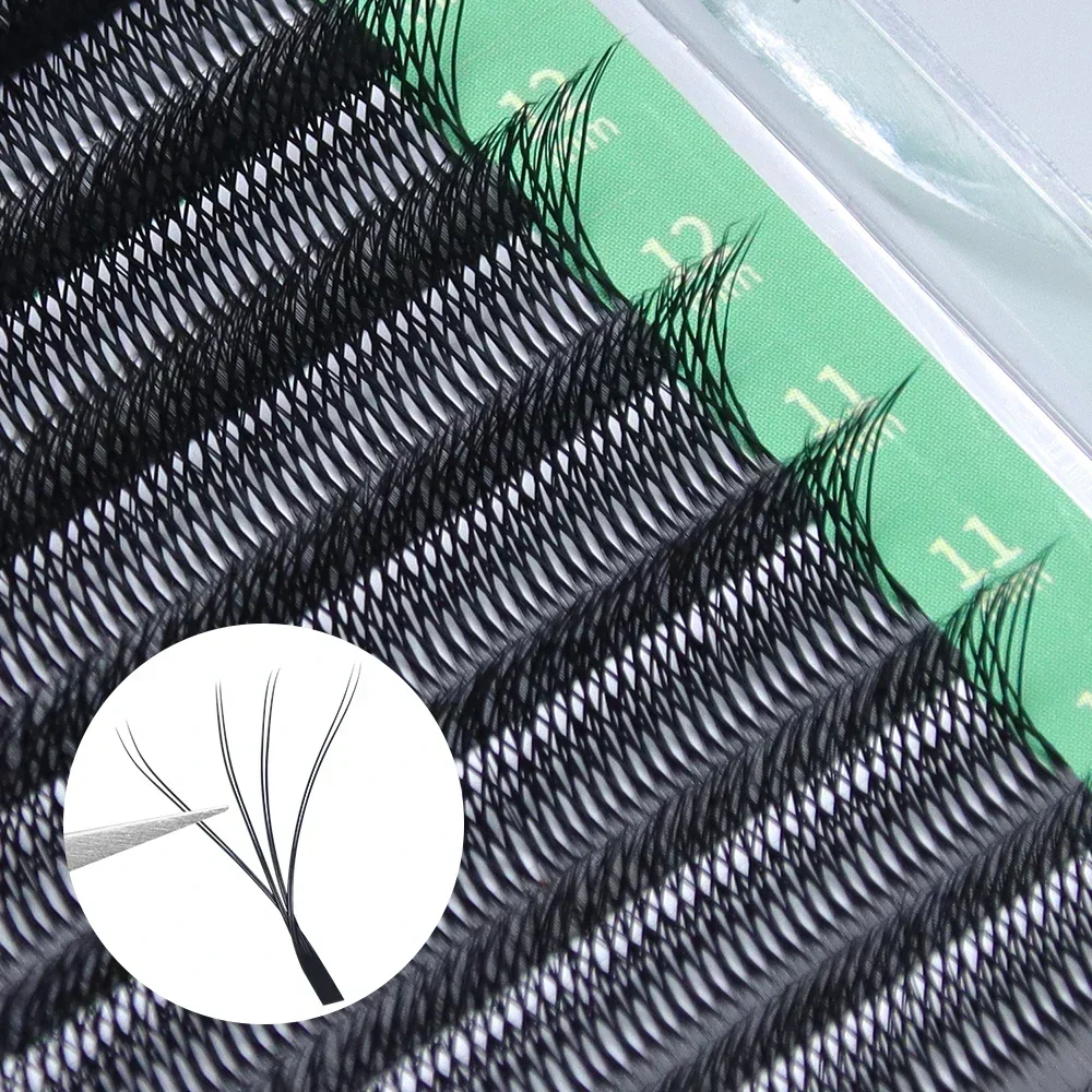 GLAMLASH W شكل بلوم 3D 4D 5D 6 - مراجعة Lash Fan Volume وسعره