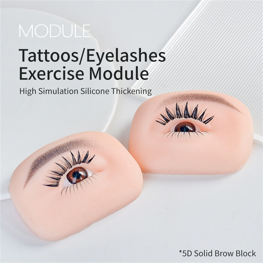 رأس تدريب مسطح لتمديد الرموش م - مراجعة Eyelash Extension Doll Eye وسعره