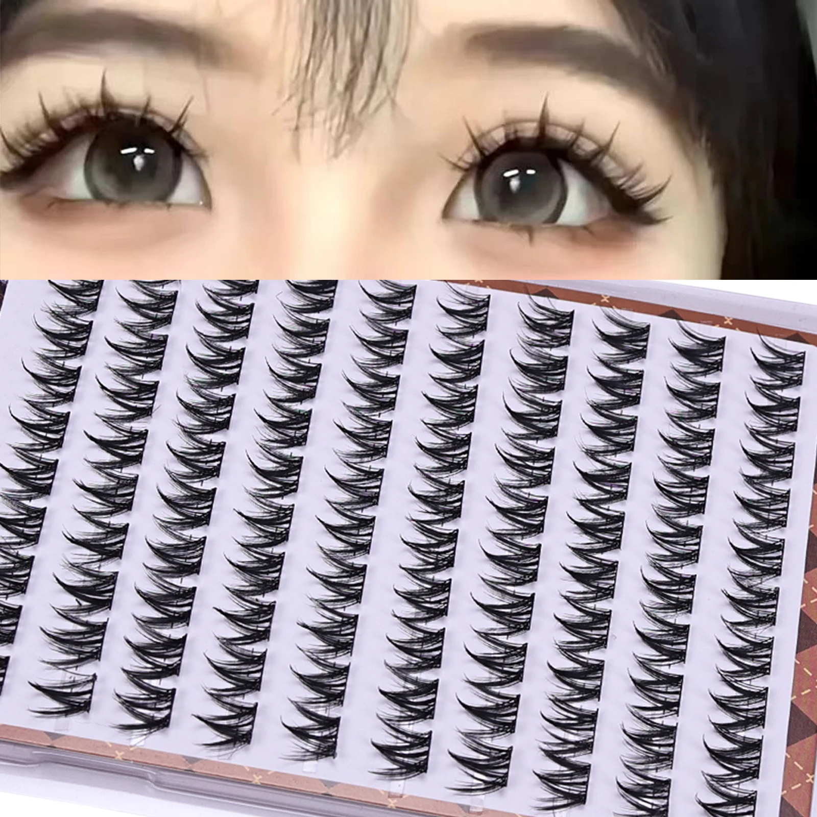 رموش صناعية ذاتية اللصق سميكة  - مراجعة Eyelash Extension Uv Glue وسعره