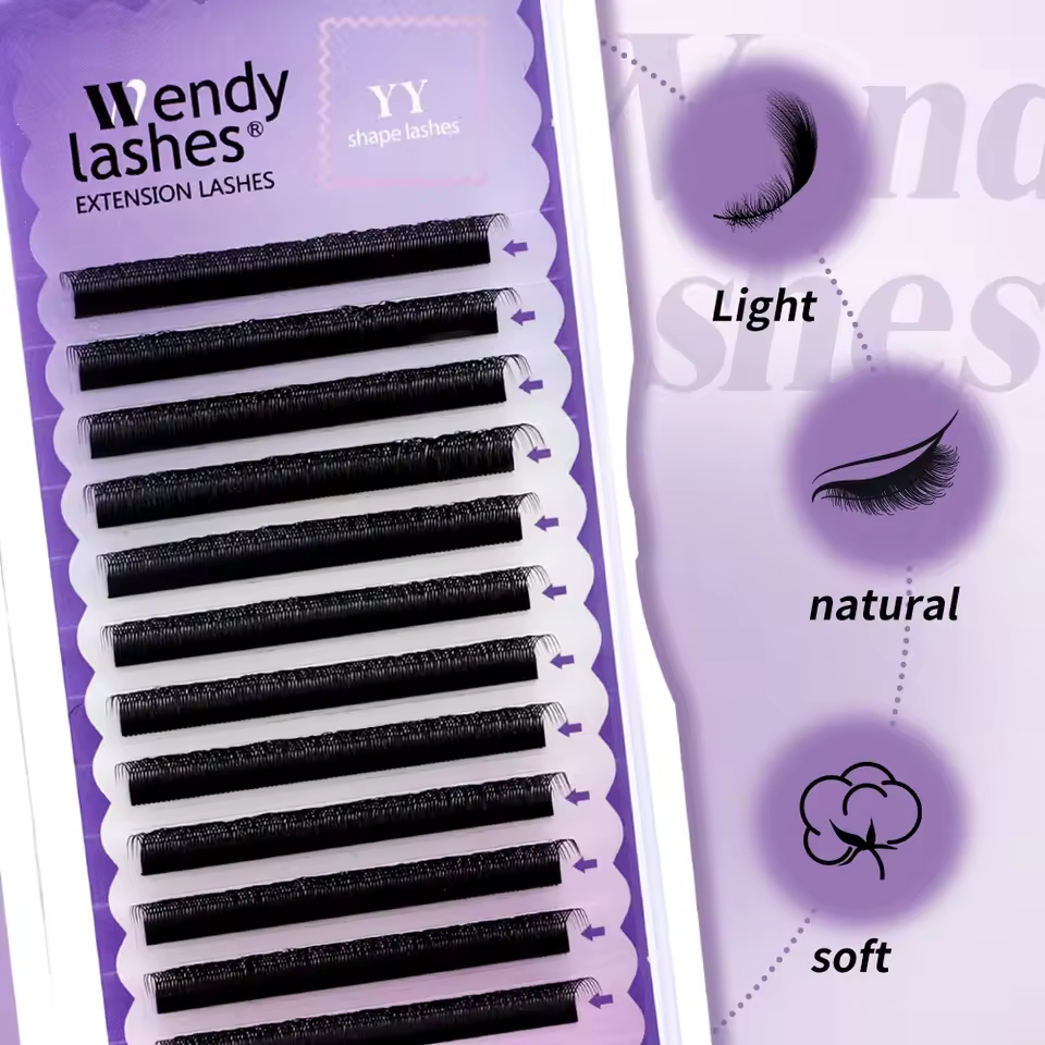 ويندي 2D YY شكل C/D حليقة رمش  - مراجعة Lash Fan Volume وسعره