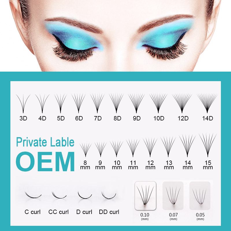 Cmicc 100/300/500 مراوح رقيقة  - مراجعة Lash Fan Volume وسعره