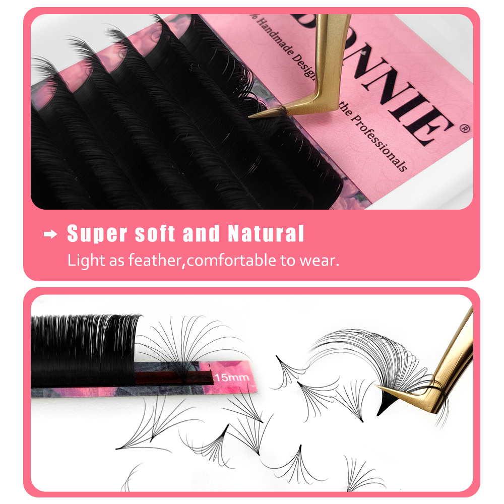 رموش CC DD الفاخرة سهلة التركي - مراجعة Individual Lash Tray وسعره