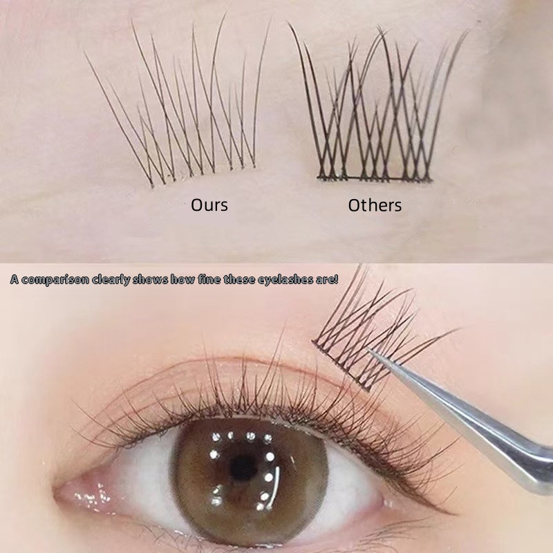 120 قطعة من الرموش الصناعية ذا - مراجعة Eyelash Extension Single Lash وسعره