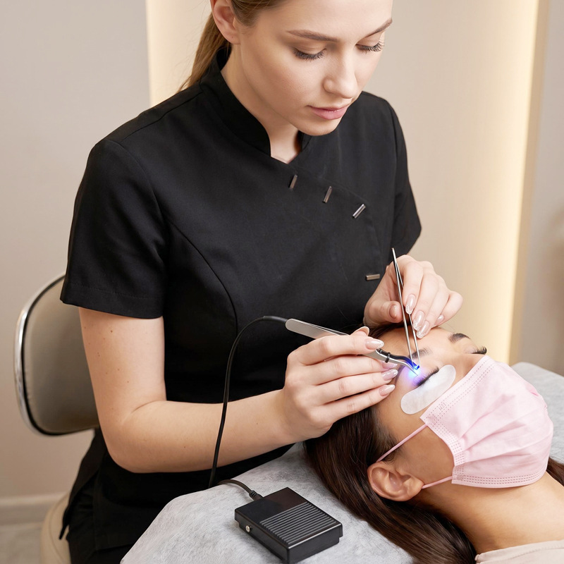 شريط ضوء أشعة فوق بنفسجية رفيع - مراجعة Eyelash Extension Uv Glue وسعره