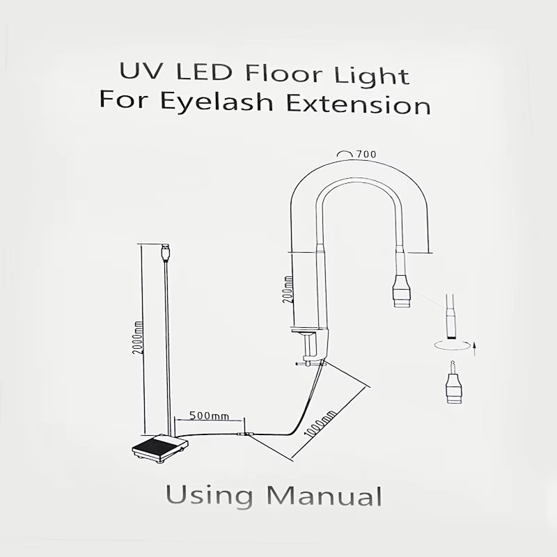 الأشعة فوق البنفسجية لاش ضوء ا - مراجعة Eyelash Extension Uv Glue وسعره