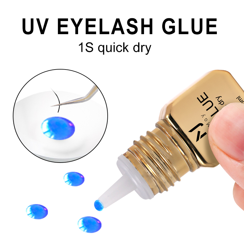 JOMAY 5 مللي UV لاش الغراء ل ر - مراجعة Eyelash Extension Uv Glue وسعره