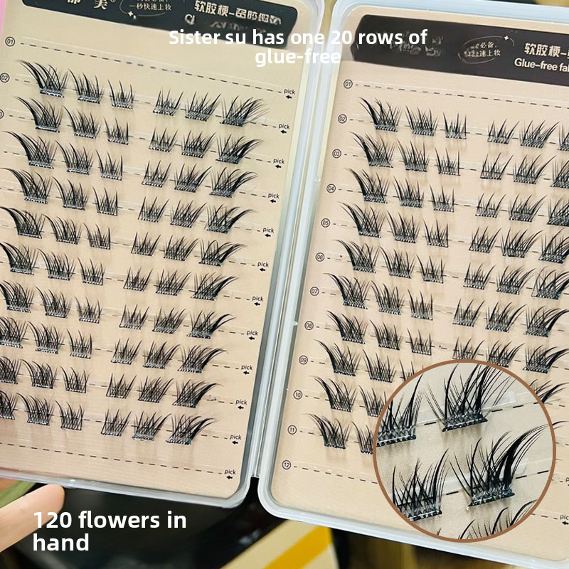 رموش عين ثعلب كثيفة ذاتية اللص - مراجعة Eyelash Extension Uv Glue وسعره
