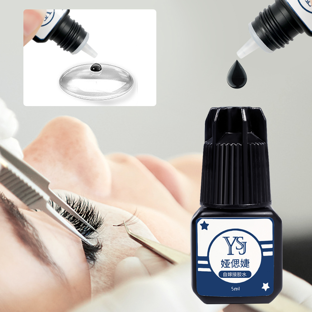 سريعة الجافة كاذبة رمش الغراء  - مراجعة Eyelash Extension Eye Irritation وسعره