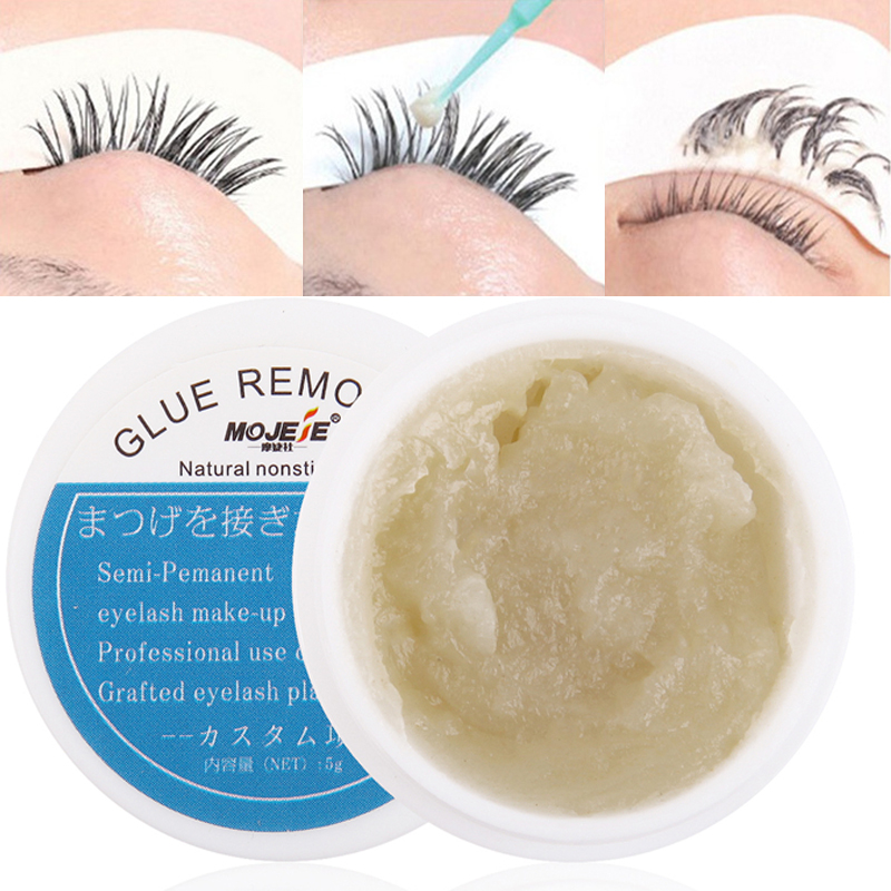 5 جرام تطعيم مزيل الرموش الغرا - مراجعة Eyelash Extension Eye Irritation وسعره
