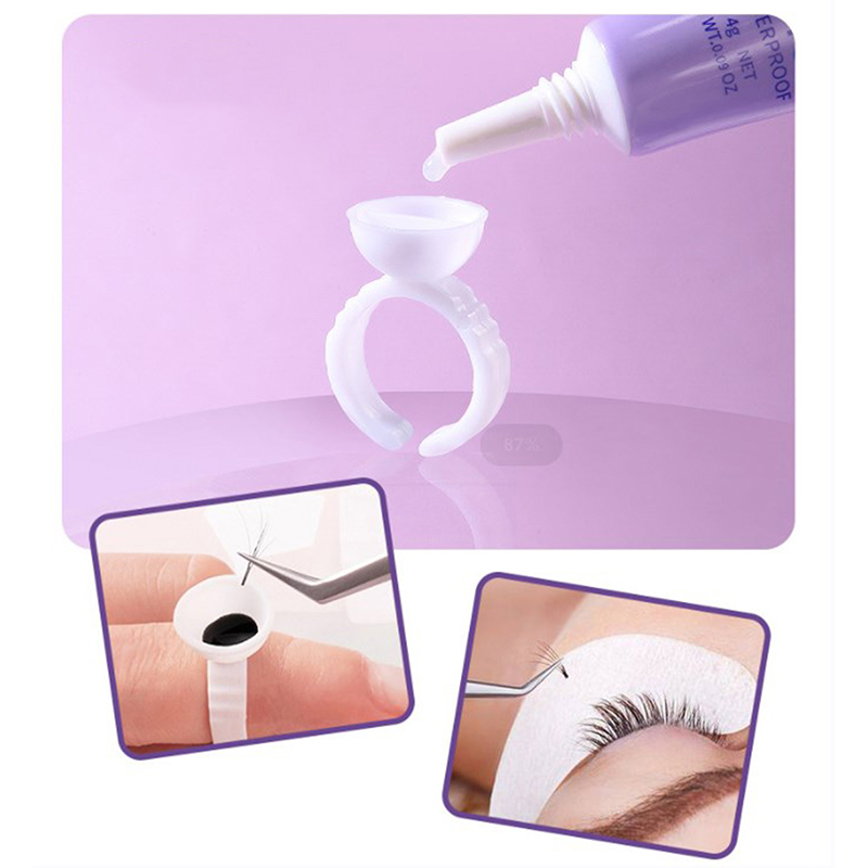 رمش الغراء مع الملقط مجموعة مق - مراجعة Eyelash Extension Eye Irritation وسعره