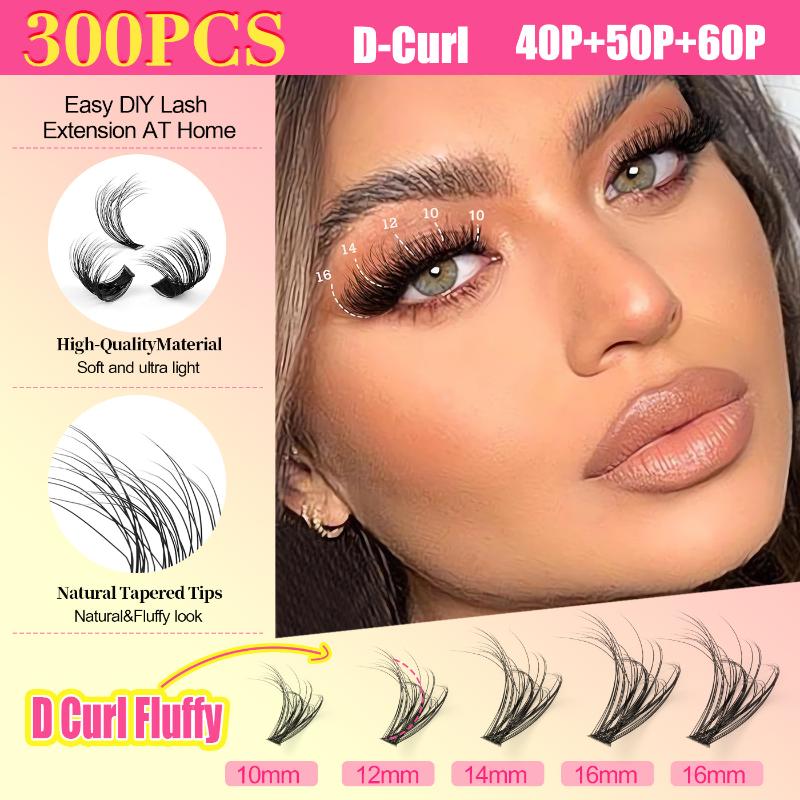 طقم رموش عنقودية، رموش فردية،  - مراجعة Individual Lash Tray وسعره