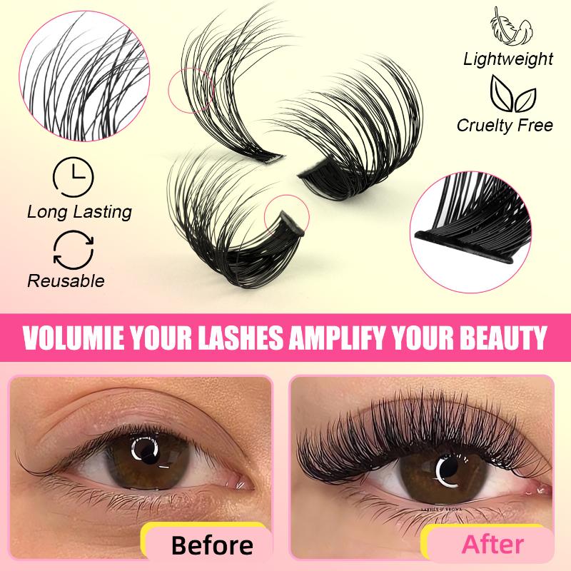 طقم رموش عنقودية، رموش فردية،  - مراجعة Individual Lash Tray وسعره