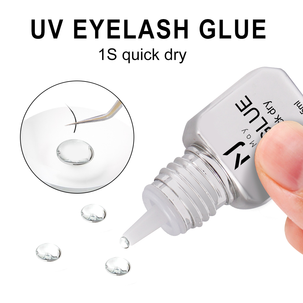 JOMAY UV الغراء قوي طويل الأمد - مراجعة Eyelash Extension Eye Irritation وسعره