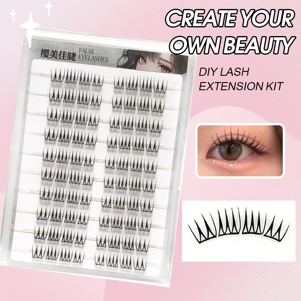 رموش صناعية خالية من الغراء عل - مراجعة Eyelash Extension Single Lash وسعره