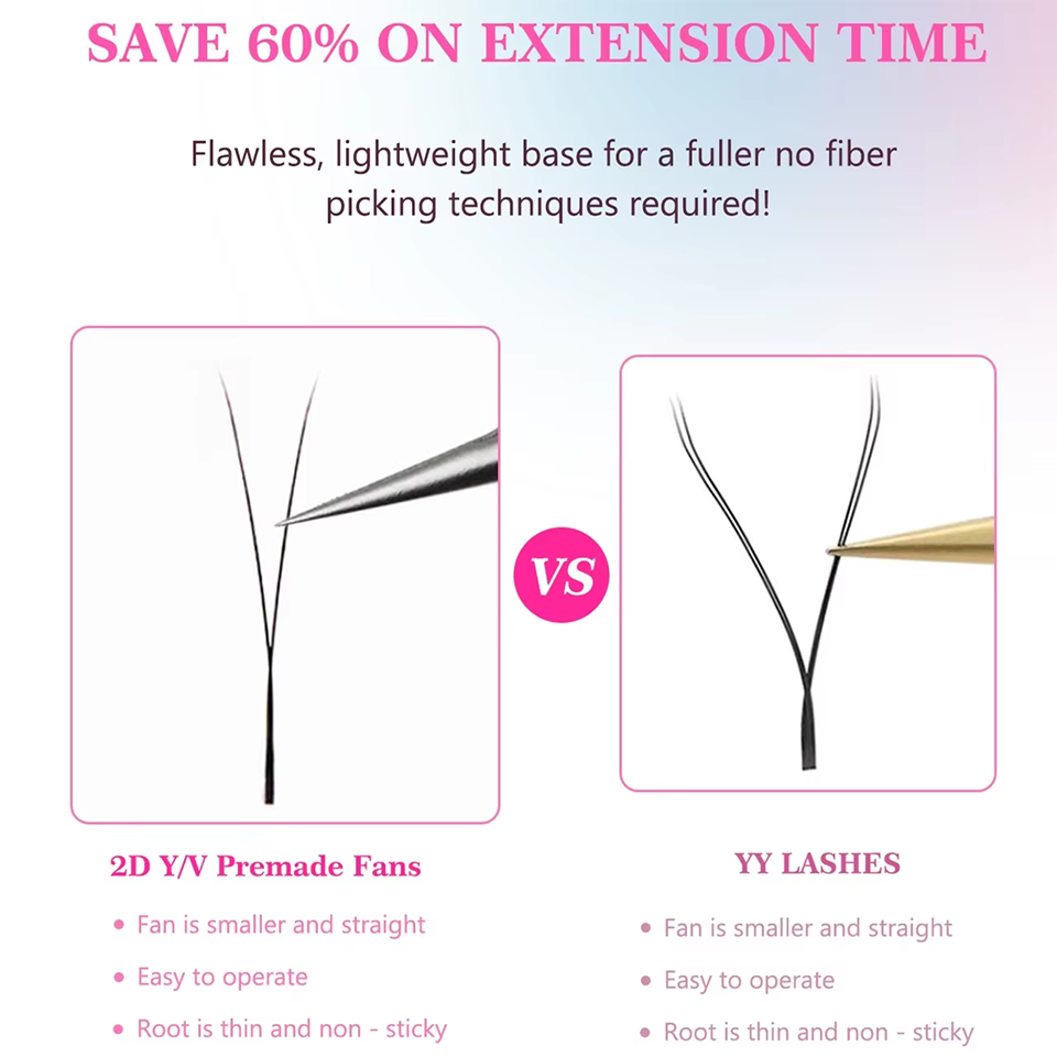 AGUUD YY ملحقات رمش رقيقة جدا  - مراجعة Eyelash Extension Single Lash وسعره