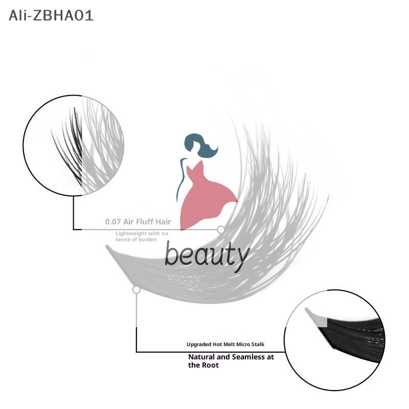 رموش ثلاثية الأبعاد من الفرو ا - مراجعة Individual Lash Tray وسعره