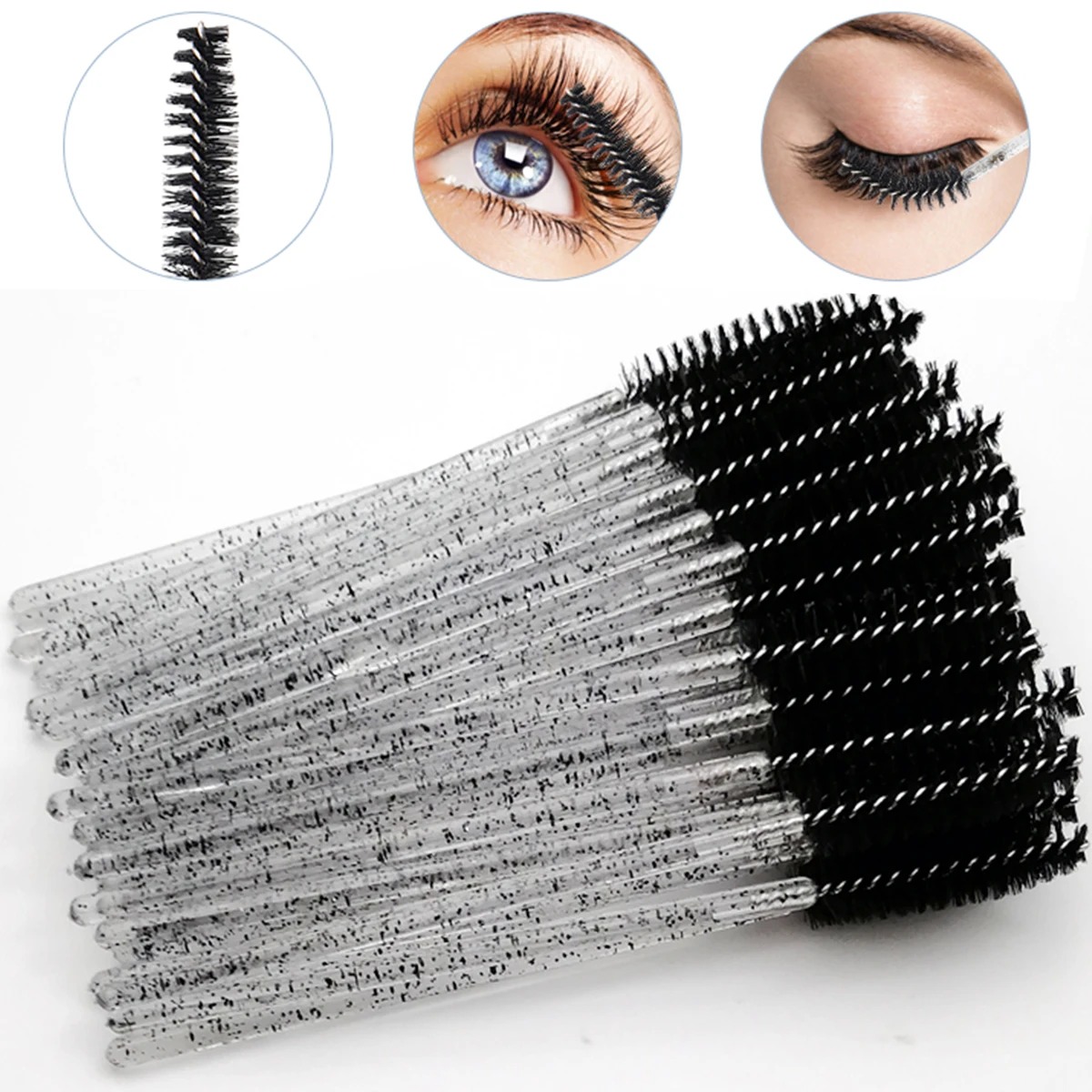 الجملة 100 قطعة من فرش الماسكا - مراجعة Eyelash Extension For Beginners وسعره