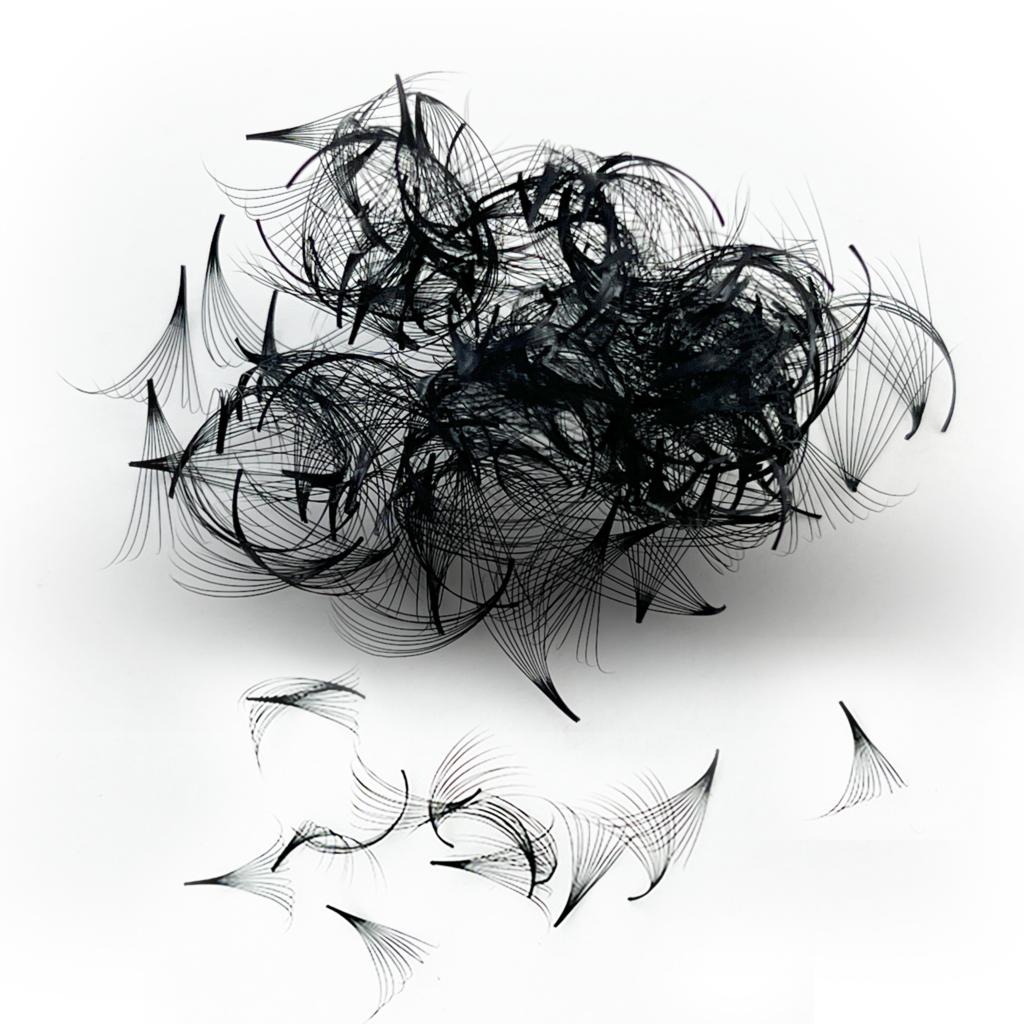 رموش مراوح مسبقة الصنع من Tbes - مراجعة Lash Fan Volume وسعره