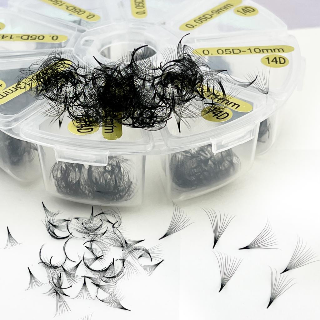 رموش مراوح مسبقة الصنع من Tbes - مراجعة Lash Fan Volume وسعره