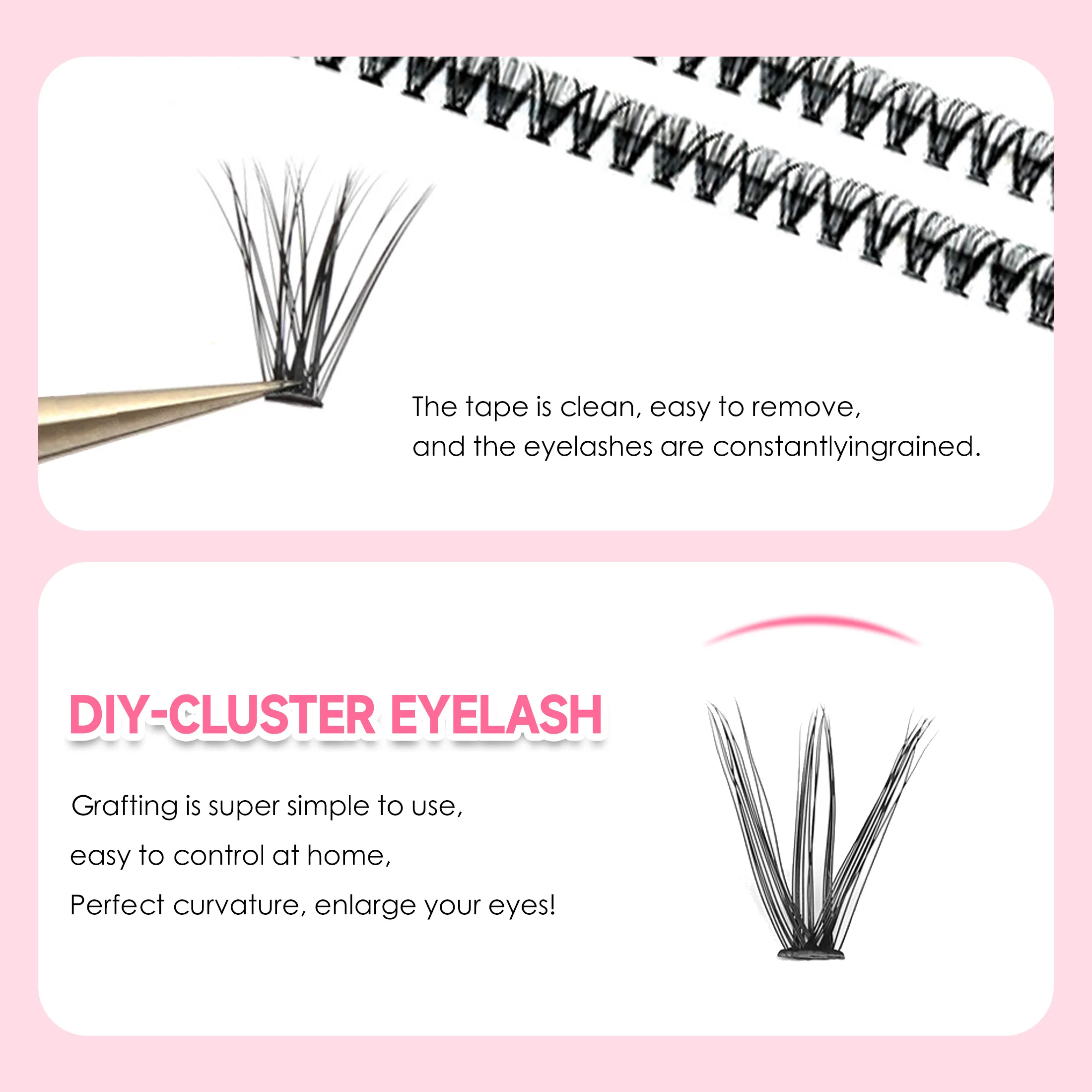 مجموعة أدوات إطالة الرموش ذاتي - مراجعة Eyelash Extension Double Lash وسعره