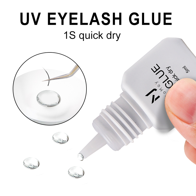 غراء رموش الأشعة فوق البنفسجية - مراجعة Eyelash Extension Uv Glue وسعره