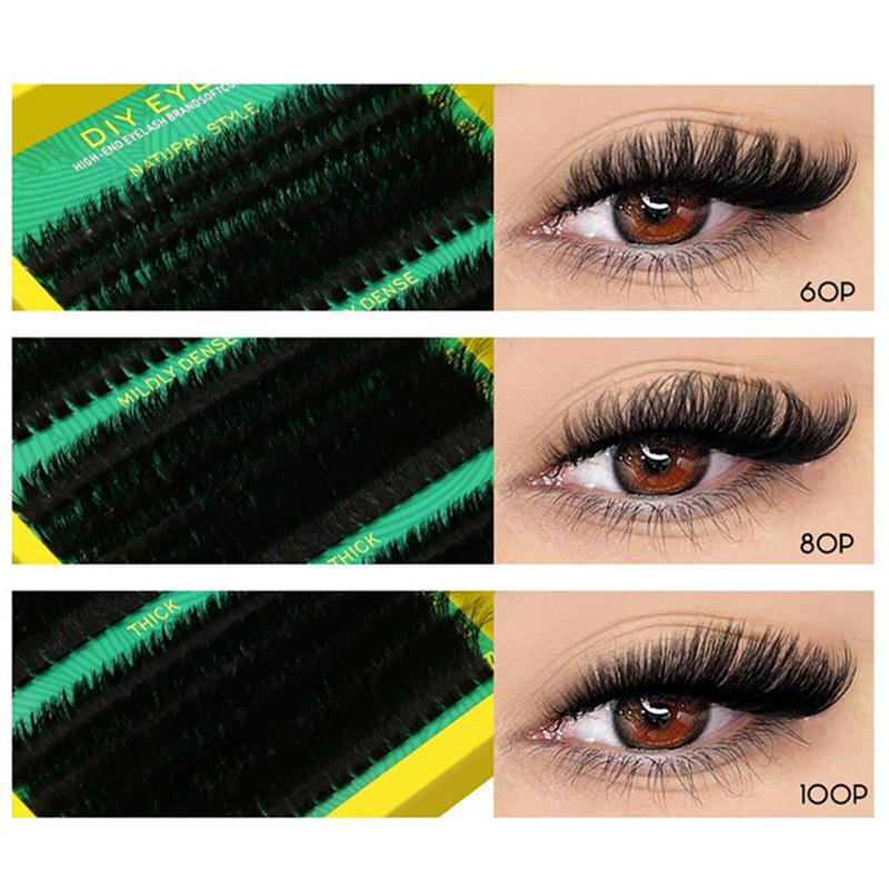 طقم رموش عنقودية، رموش فردية،  - مراجعة Individual Lash Tray وسعره