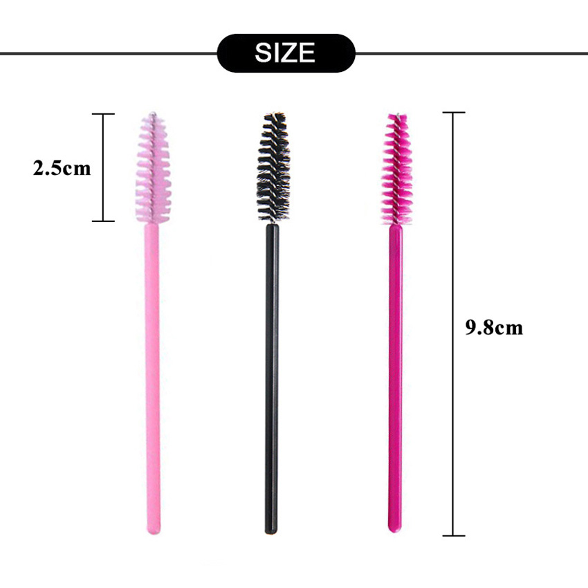100 قطعة المتاح مايكرو رمش فرش - مراجعة Eyelash Extension For Beginners وسعره